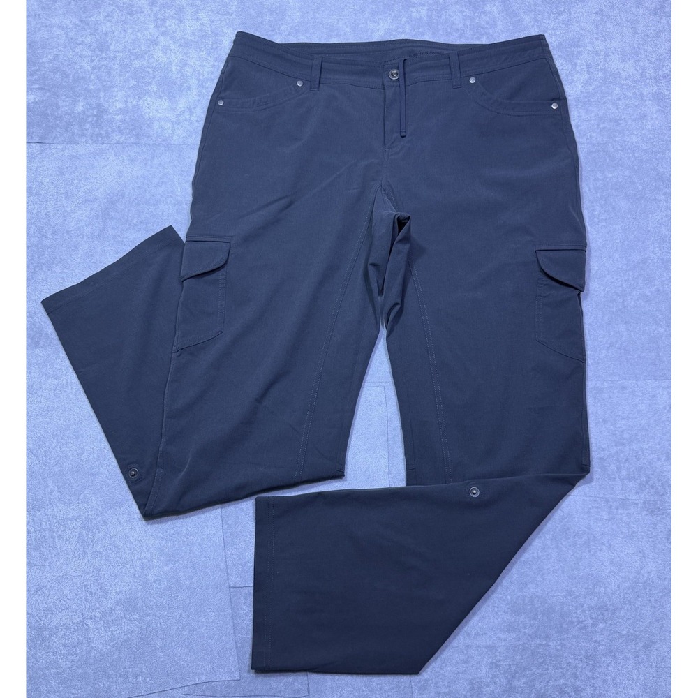 Kuhl Pants Womens 16 (36x32) Gray Performance Chino Utility Gorpcore Performance